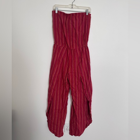 Anthropologie Drew Linen Jumpsuit - Picture 3 of 10